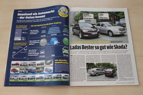 Auto bild 2013 lada granta - lada,