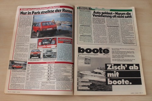 Auto bild 1986 wirklich - bild, 32/1986